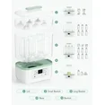 Momcozy Bottle Sterilizer and Dryer, 8-in-1 Electric Steam Baby Bottle Sterilizer for Baby Bottles - 图片 2