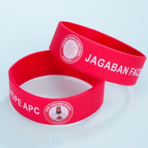 JAGABAN Silicone wristband Red