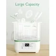 Momcozy Bottle Sterilizer and Dryer, 8-in-1 Electric Steam Baby Bottle Sterilizer for Baby Bottles - 图片 8
