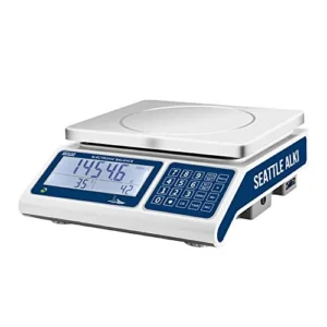 Seattle Alki Scientific Industrial Counting Scale | Digital Balance with 30kg Capacity & 0.5g Accuracy | Electronic Gram Scale Counts and Weighs Small Parts in Seconds | by Fristaden Lab