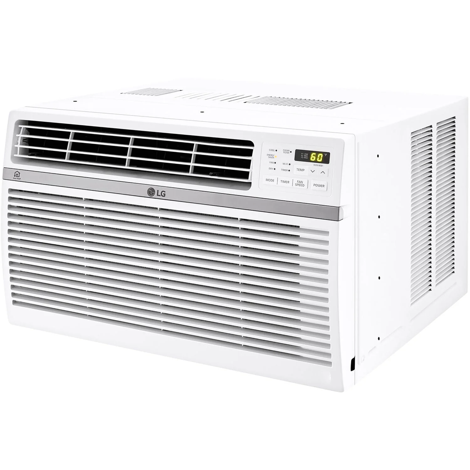 LG 12,000 BTU 115V 550 Sq ft New Window Air Conditioner with Wi-Fi and remote, White, LW1217ERSM1 - 图片 11
