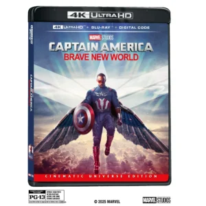 Captain America: Brave New World (4K Ultra HD + Blu-ray + Digital Copy) Disney, Action/Adventure