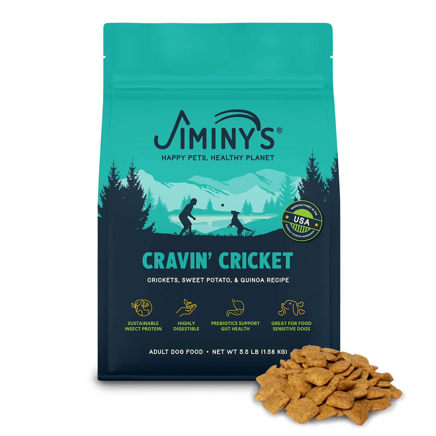 Cravin' Cricket - Crickets, Sweet Potato, & Quinoa 3.5 lb