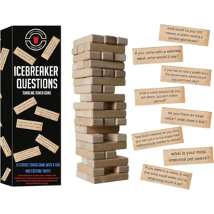 IceBreaker Questions - Tumbling Tower Game™