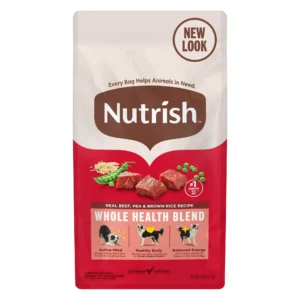 Rachael Ray Nutrish Natural Dry Dog Food, Real Beef, Pea & Brown Rice Recipe, 6 lbs